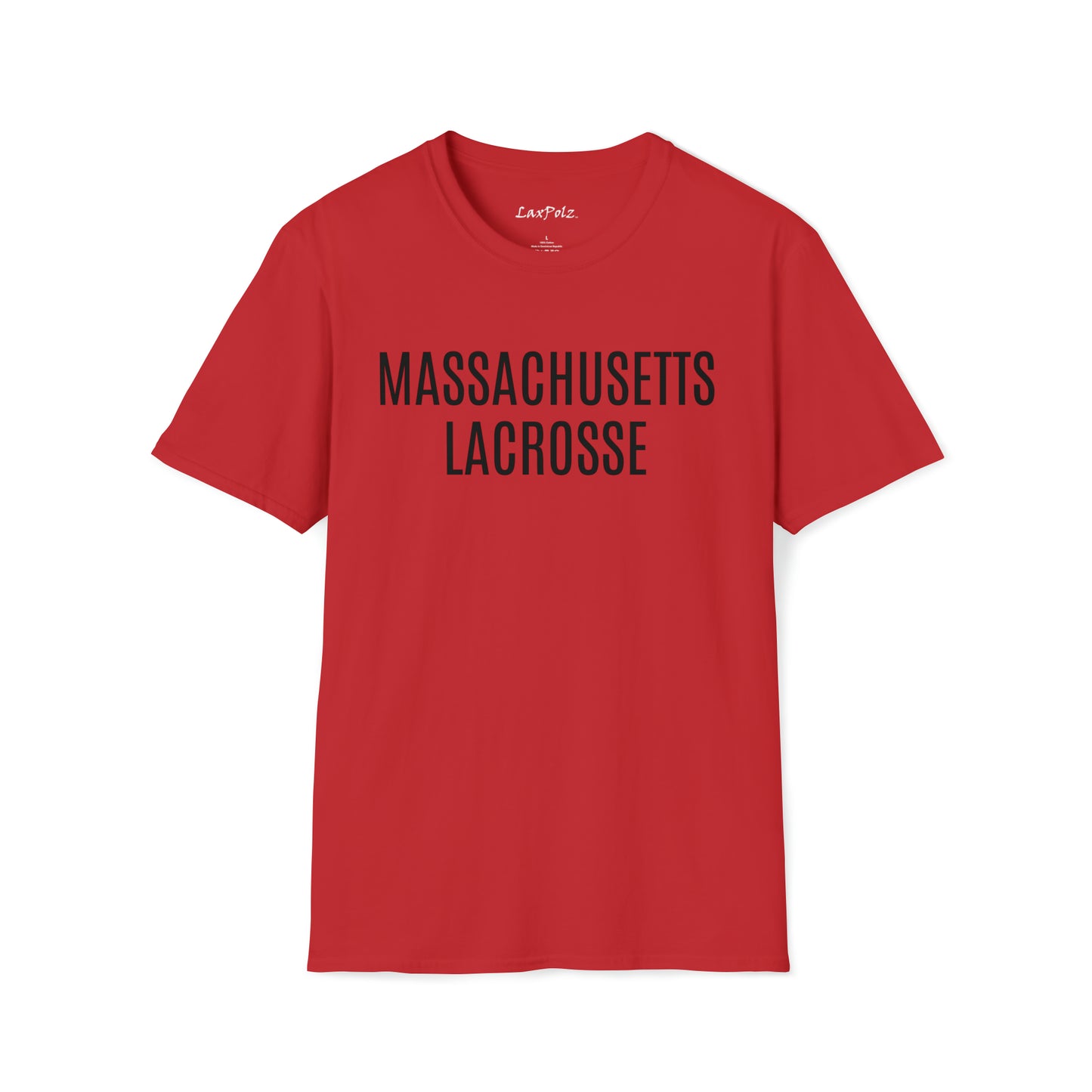 Massachusetts Lacrosse Softstyle Tee